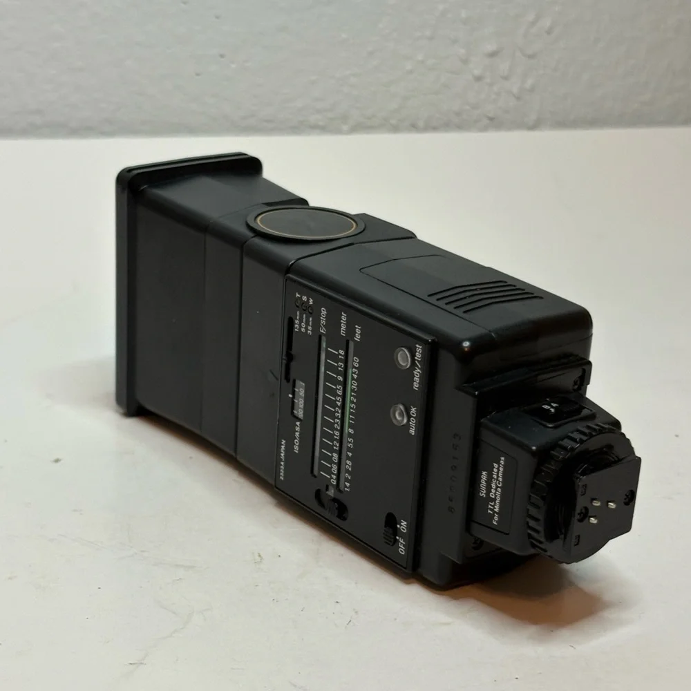 Auto Zoom 344D Camera Flash - Black